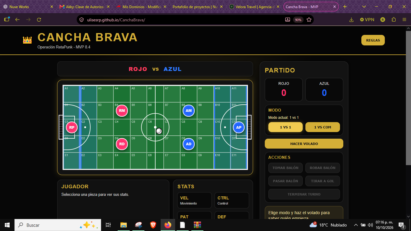 Vista previa de Cancha Brava